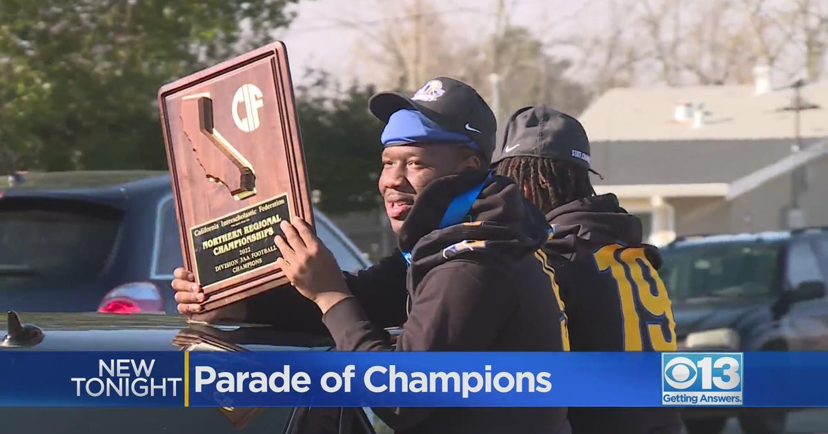 Grant High School celebrated with parade of champions