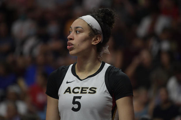 WNBA: JUL 17 Las Vegas Aces at Connecticut Sun 