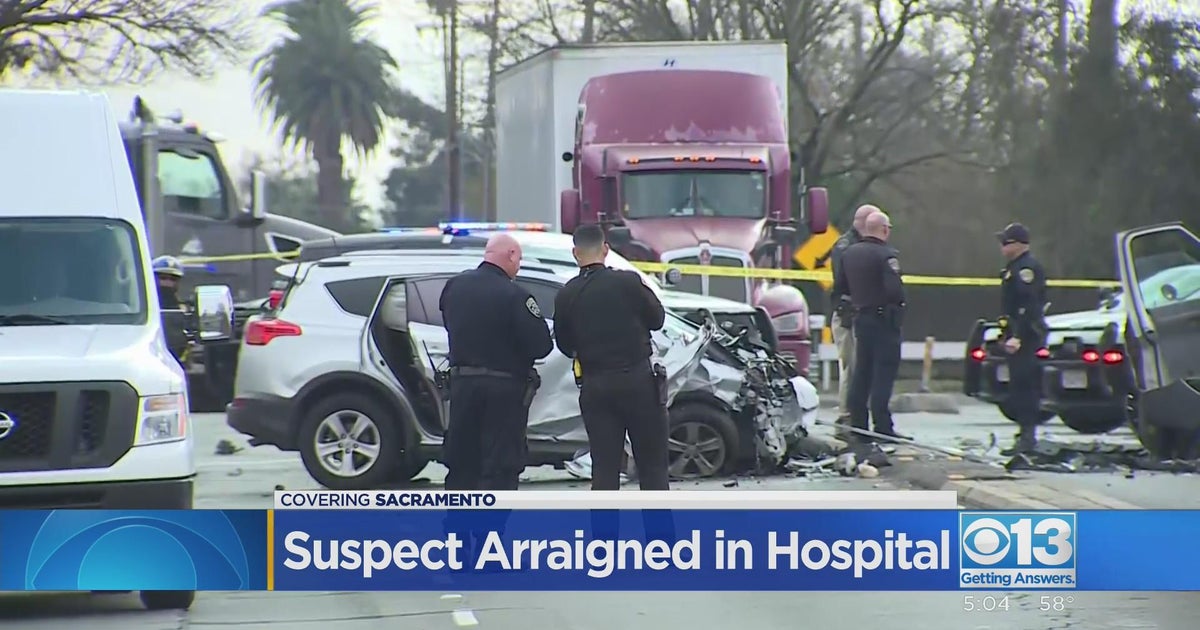 Suspect in south Sacramento crash that killed 2 women was arraigned in hopsital
