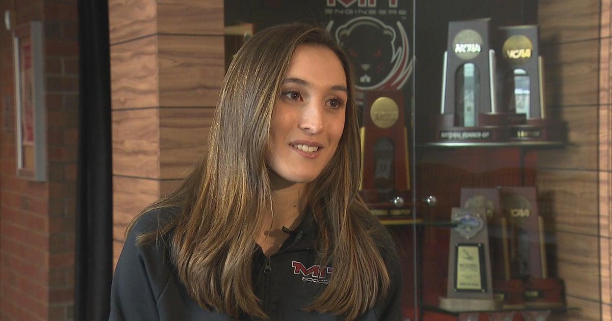 MIT soccer star Karenna Groff a huge success on and off the field - CBS ...