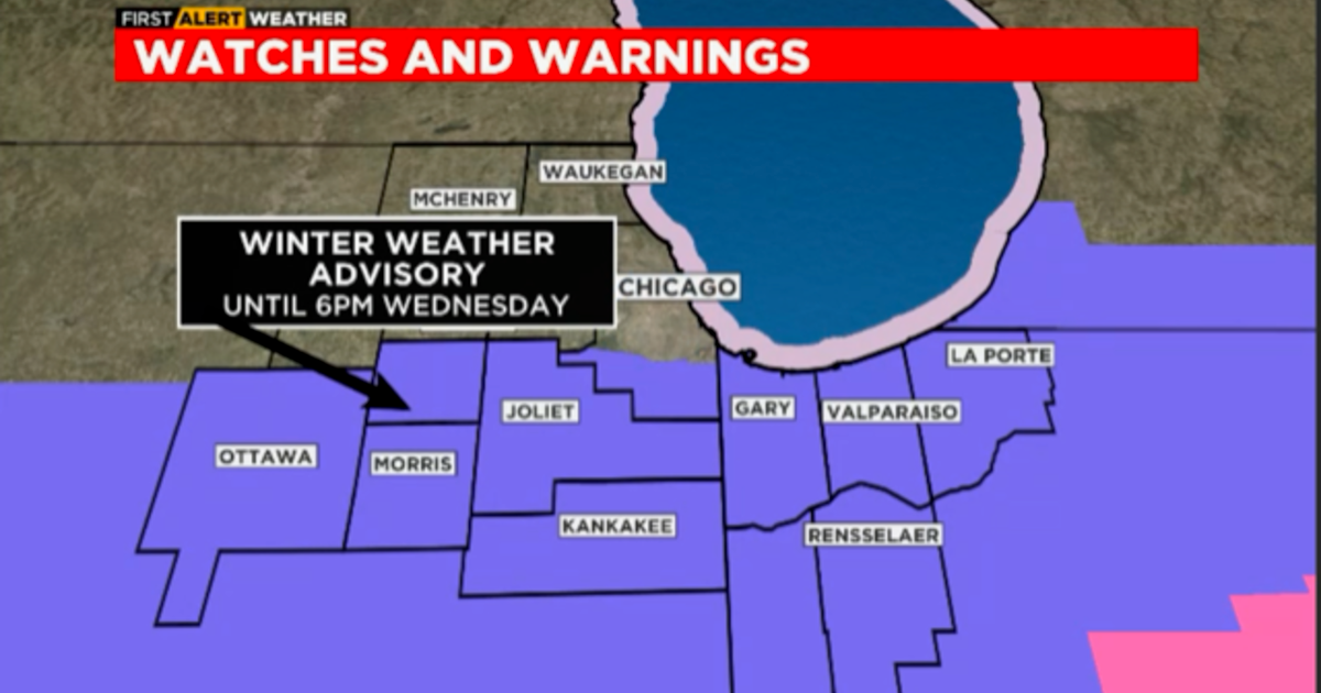 Overnight Winter Weather Advisory - CBS Chicago