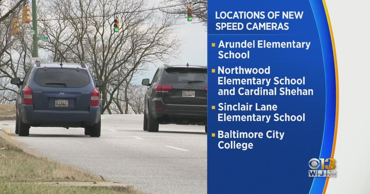 New School Zone Speed Cameras Operational In Baltimore - CBS Baltimore