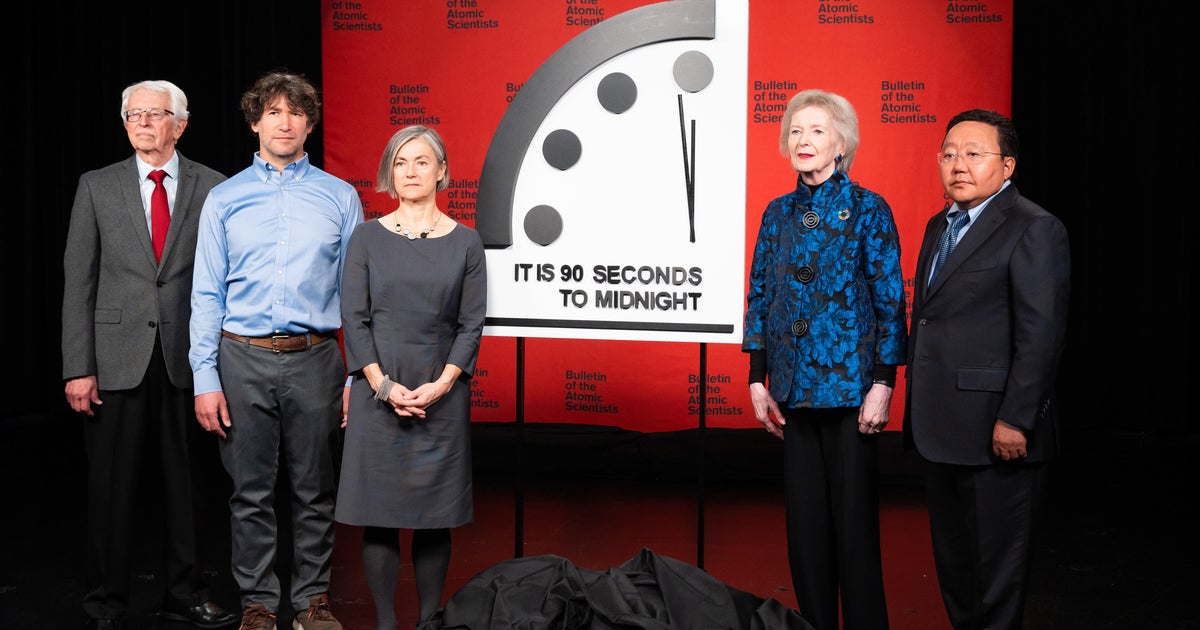 Watch Live Doomsday clock time announcement of how close we are to global catastrophe in 2024 CBS News Watch Live Doomsday clock time announcement of how close we are to global catastrophe in 2024 CBS News