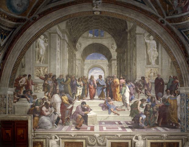 The School of Athens, by Raphael, fresco 