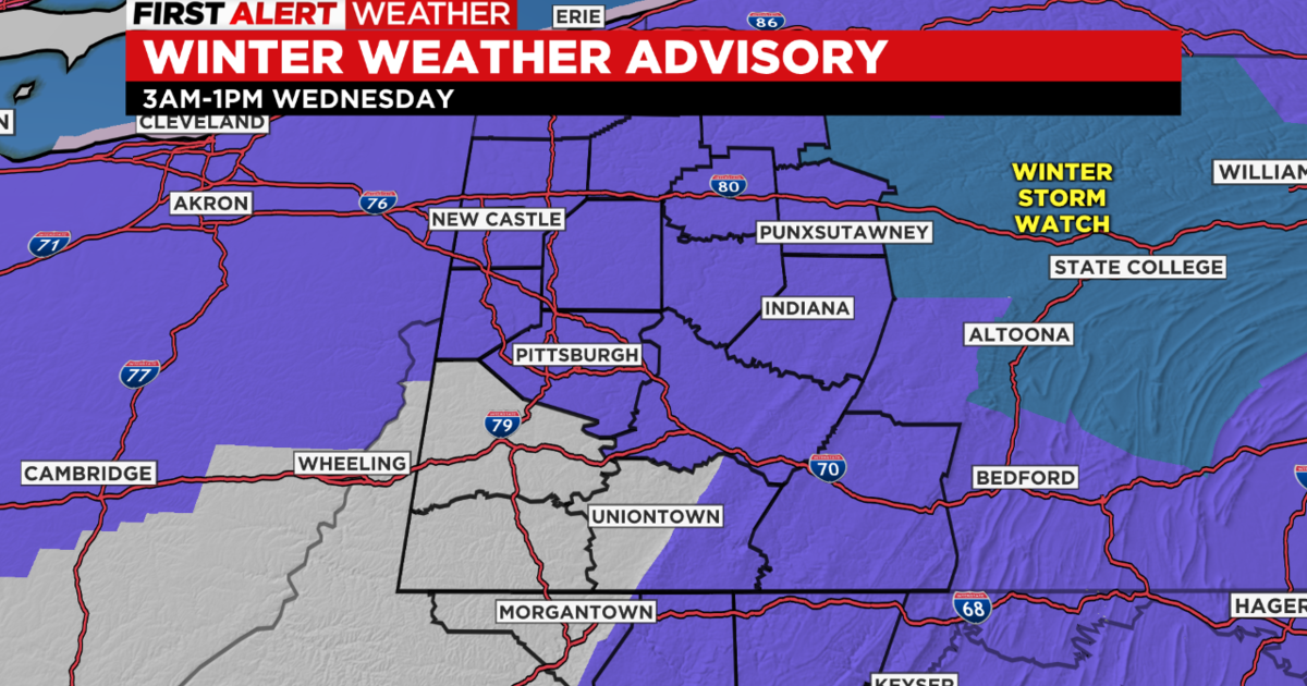 First Alert Weather Winter Weather Advisory issued for parts of