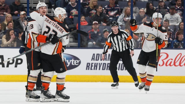 Ducks Blue Jackets Hockey 