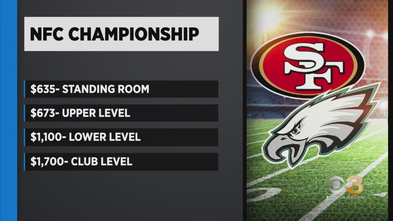Eagles-49ers NFC championship game ticket prices are more than