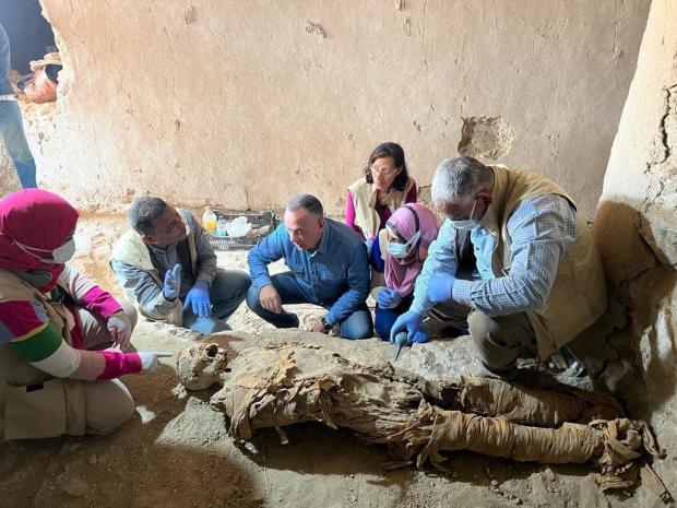 Egyptian archaeologists tout firsts among latest discoveries unearthed in ancient city of Luxor