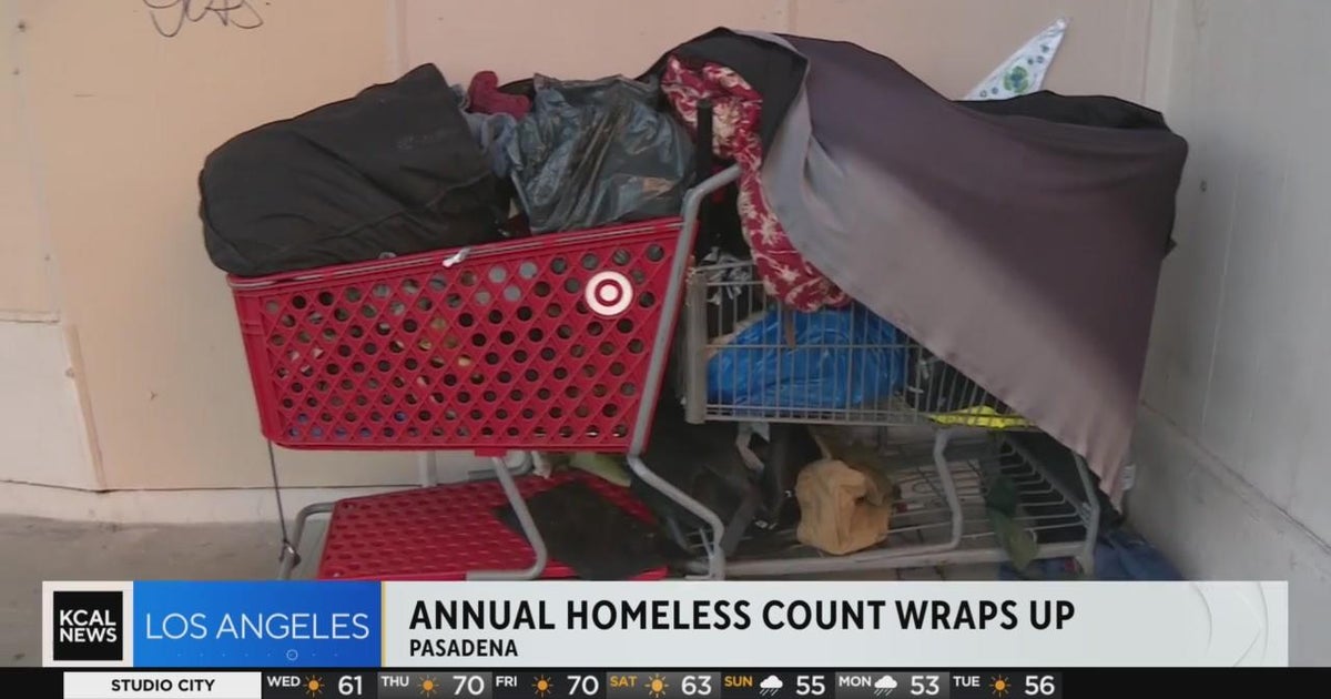 Los Angeles County homeless population count: Day 2 - CBS Los Angeles