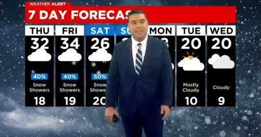 Chicago Weather Alert: Snow tapers off - CBS Chicago