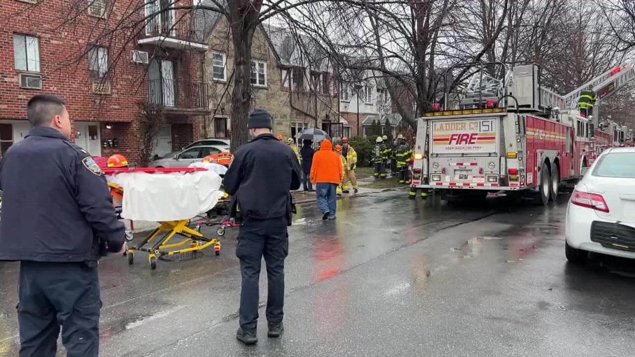 18 children injured in New York City basement fire - CBS News