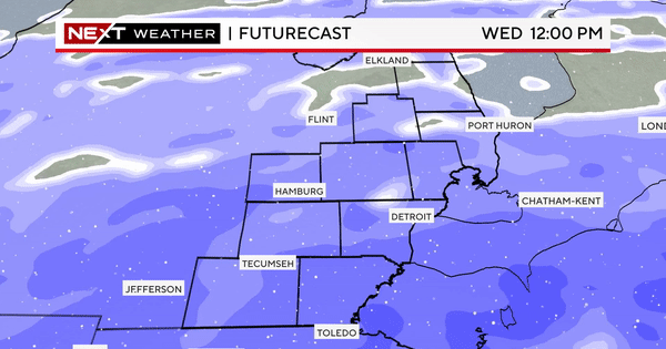 NEXT Weather Alert: Winter storm impacting Southeast Michigan Wednesday ...