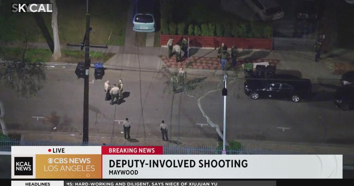 Maywood deputyinvolved shooting shuts down Clarkson Ave. CBS Los Angeles