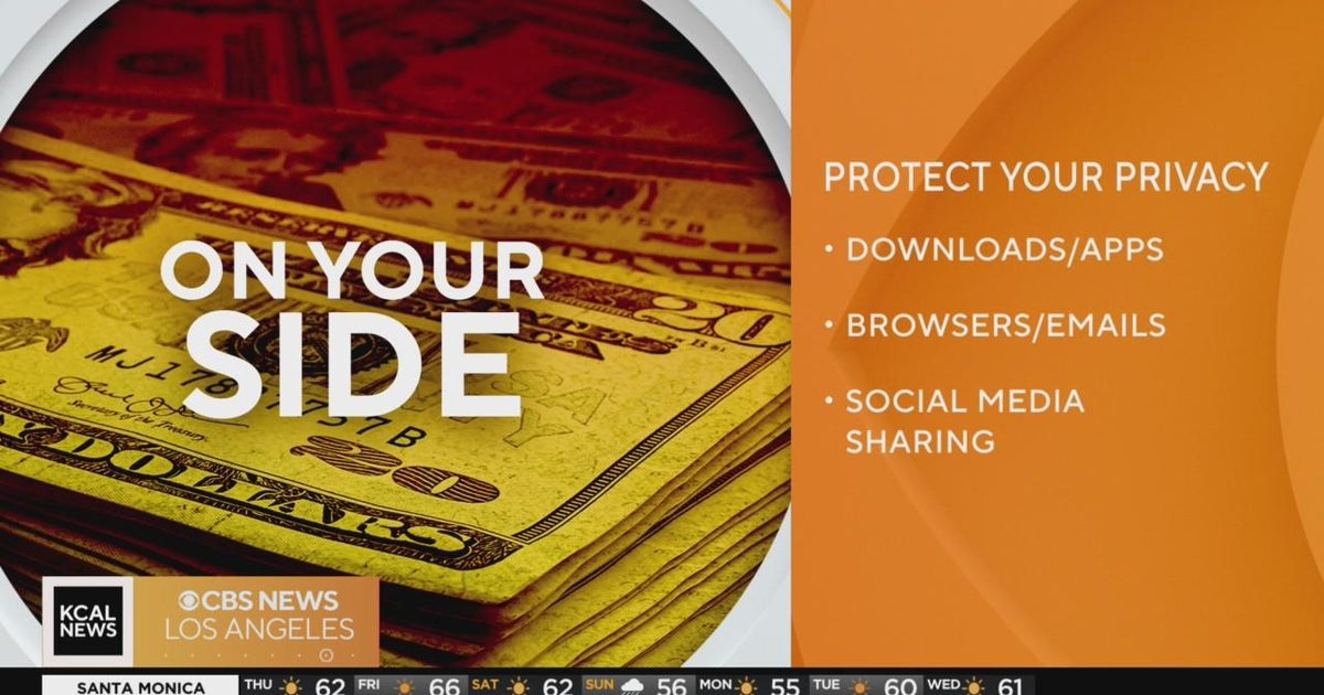 On Your Side Data privacy and protection CBS Los Angeles
