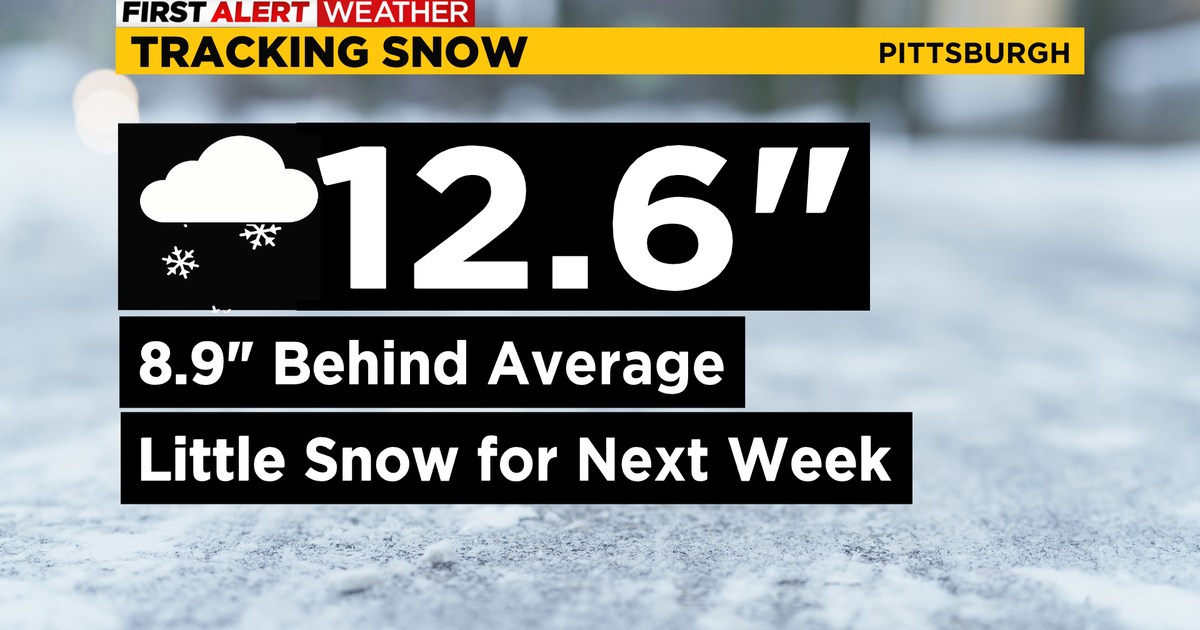 Pittsburgh Weather: Weekend begins with some light snow - CBS Pittsburgh