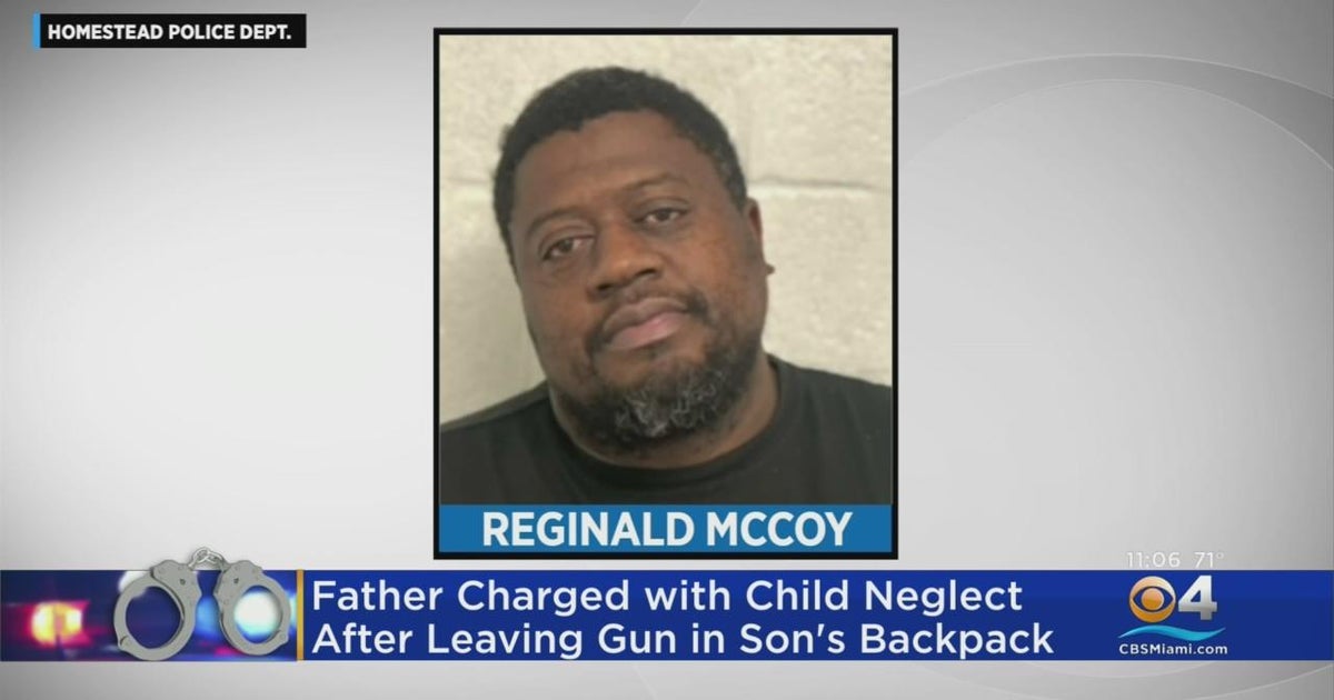 Homestead dad faces charges after gun found in child's backpack at ...