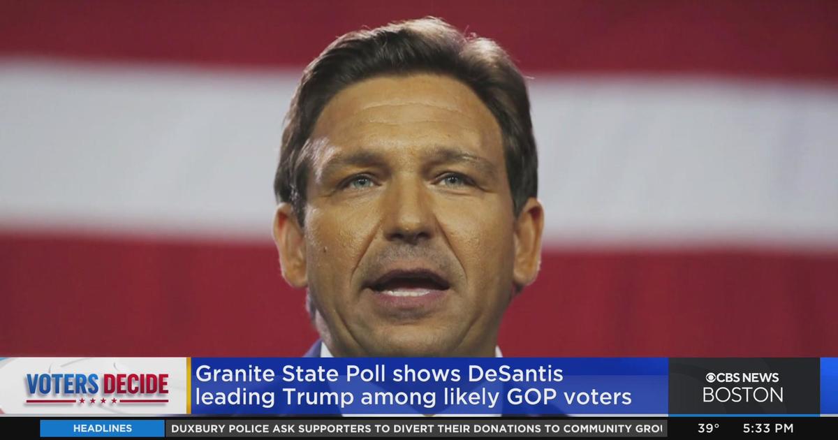 New Hampshire poll shows DeSantis leading Trump among GOP voters