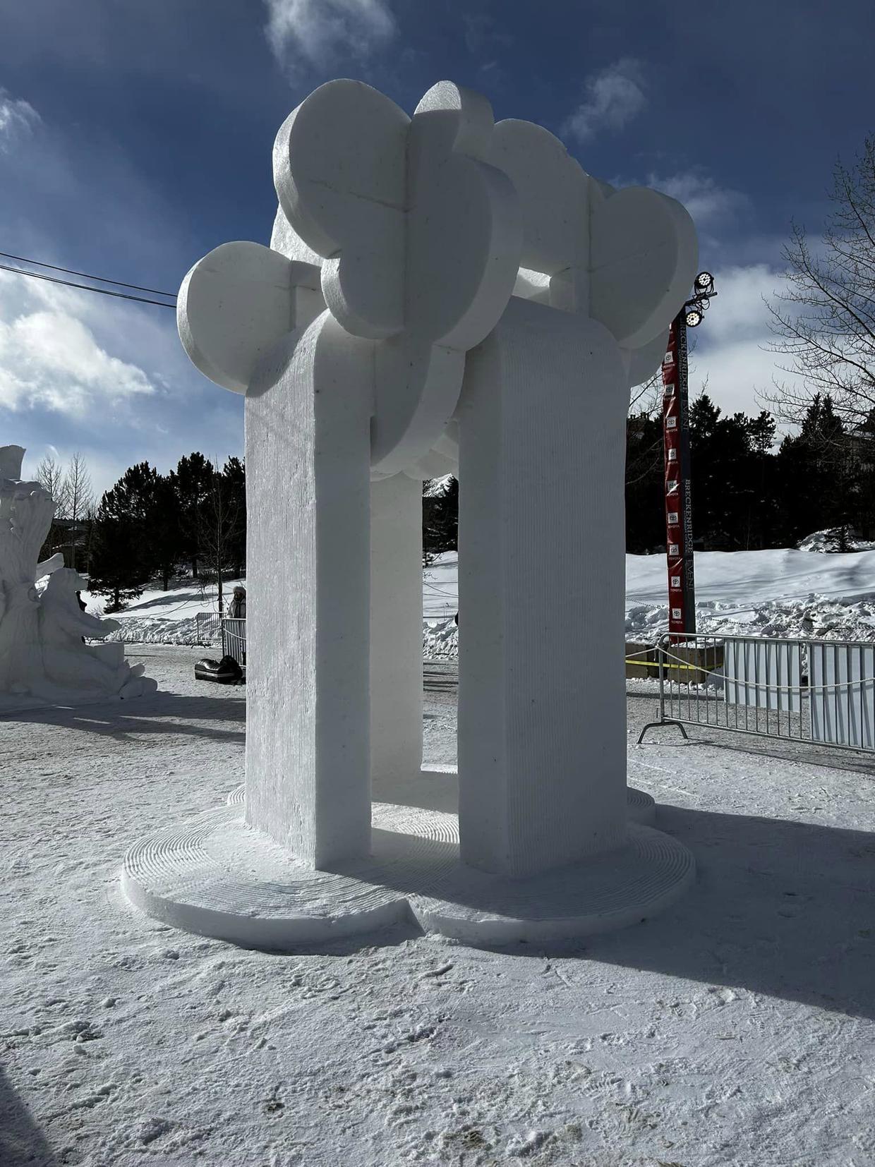 Team Germany Bavaria wins International Snow Sculpture Championships