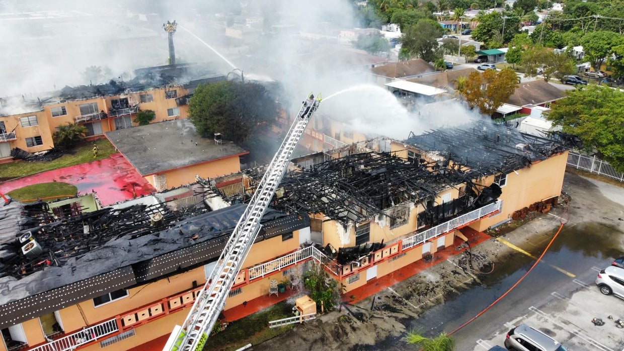 PHOTOS: Fire guts Miami Gardens apartment complex, leaving several ...