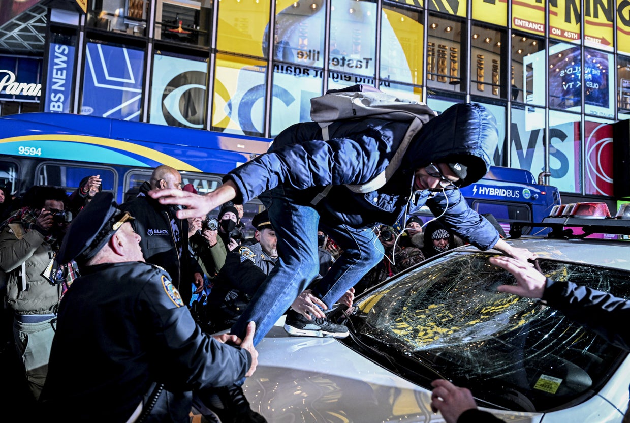 Police violence protest in New York 