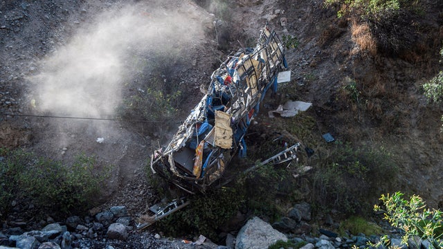 PERU-ACCIDENT-BUS-CRASH 