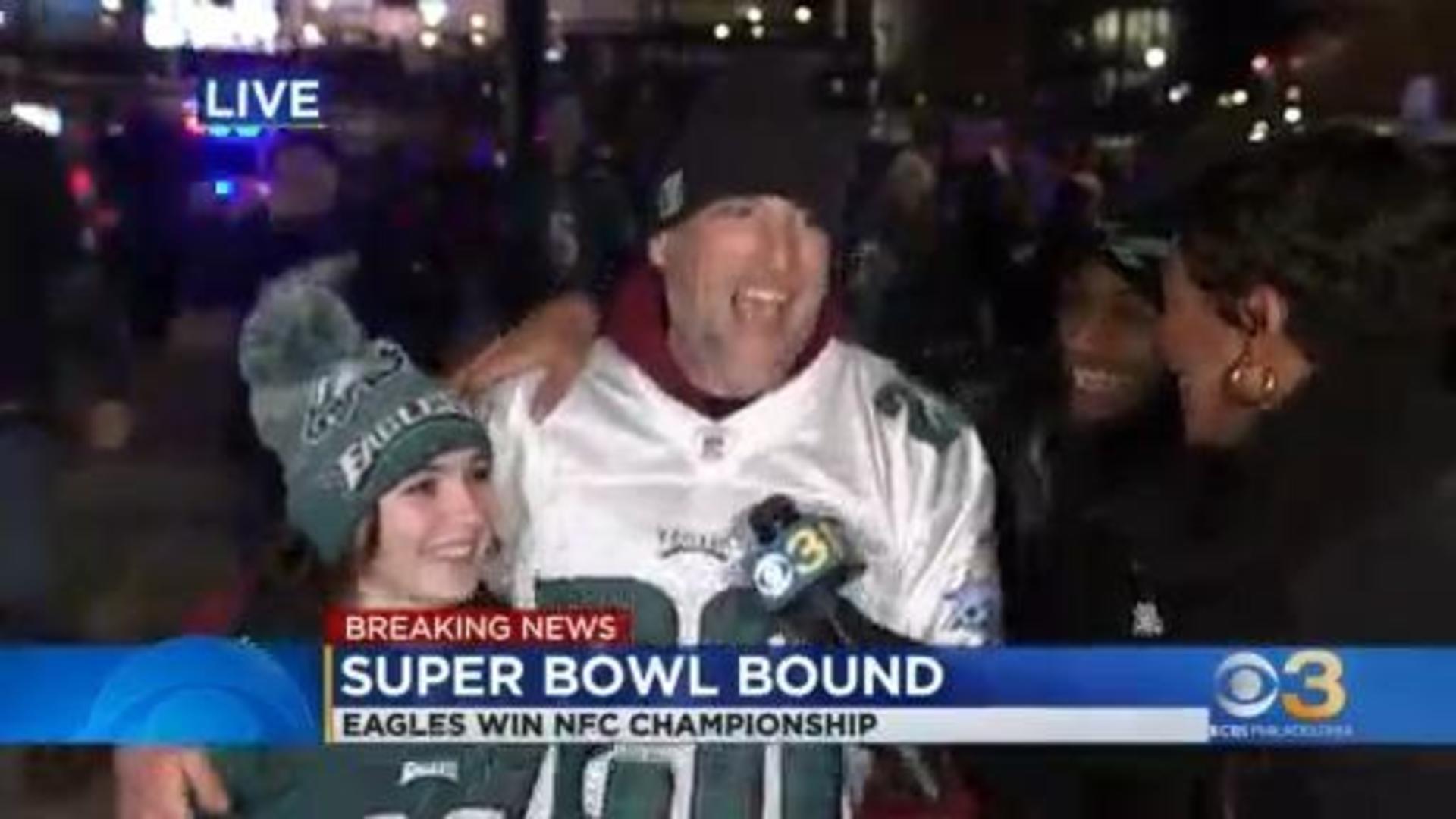 Super bowl bound Eagles win NFC championship 31-7 - CBS Philadelphia