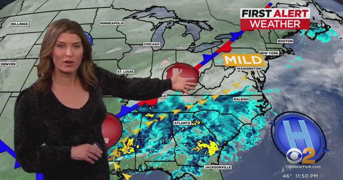 First Alert Weather: CBS2 11 P.m. Forecast - CBS New York