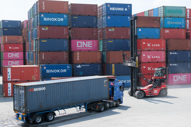 Shipping Containers Ahead of Malaysia Trade Data 
