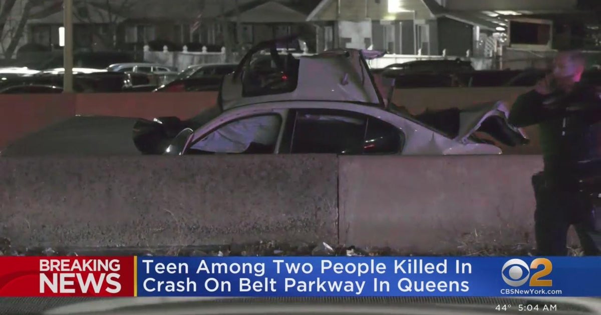 2 killed in crash on Belt Parkway CBS New York