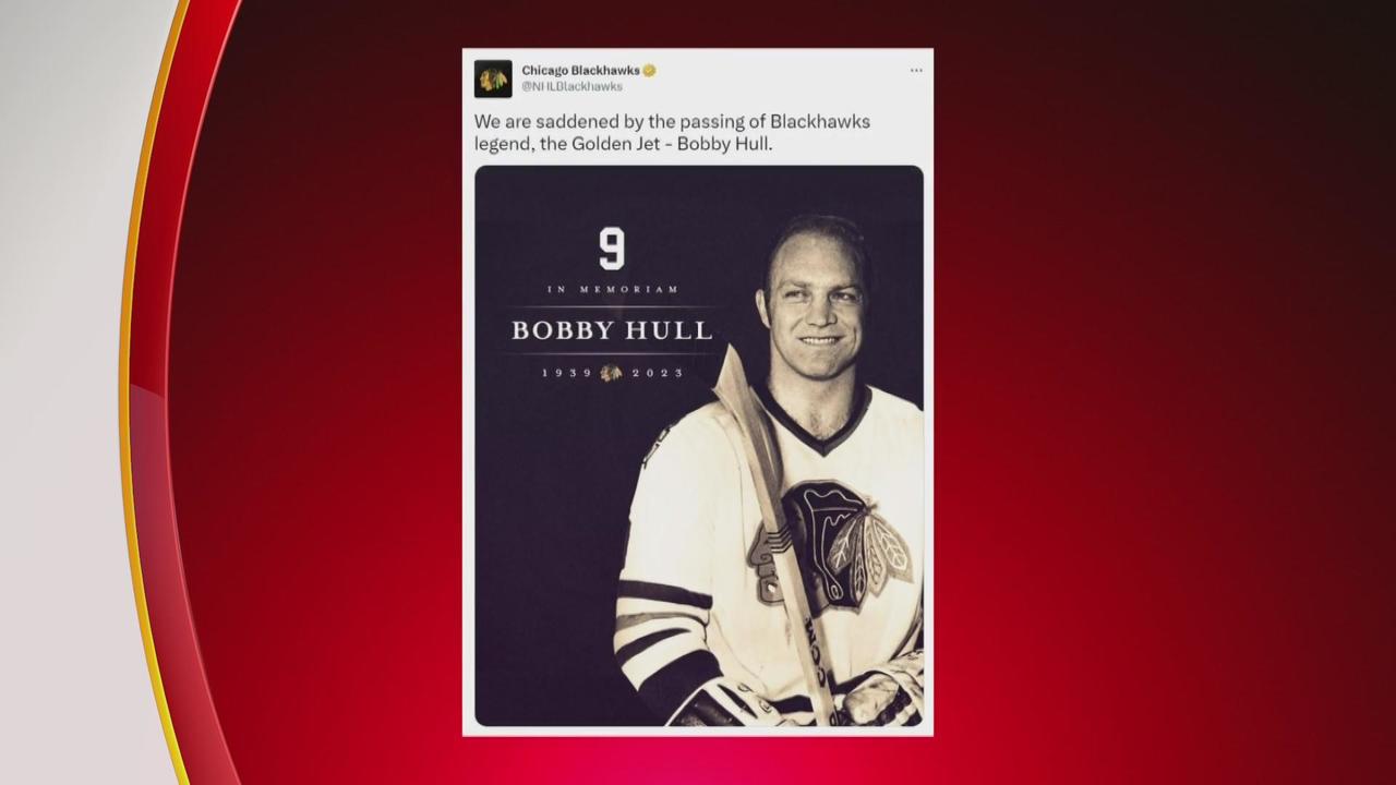 Bobby Hull, Hockey Hall of Famer and Blackhawks legend, dies at 84 