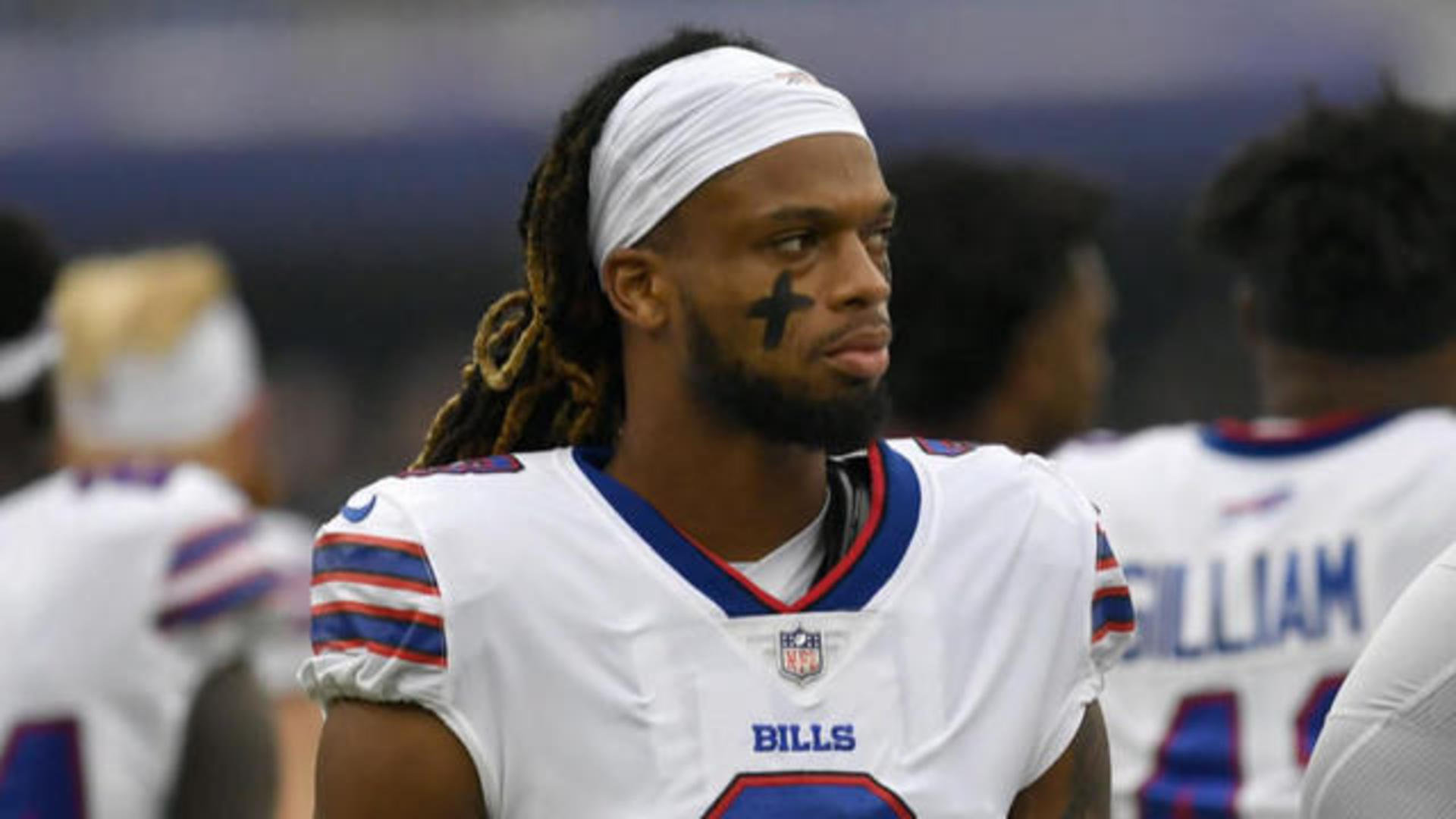 Damar Hamlin debuts 'Did We Win?' t-shirts after Bills win