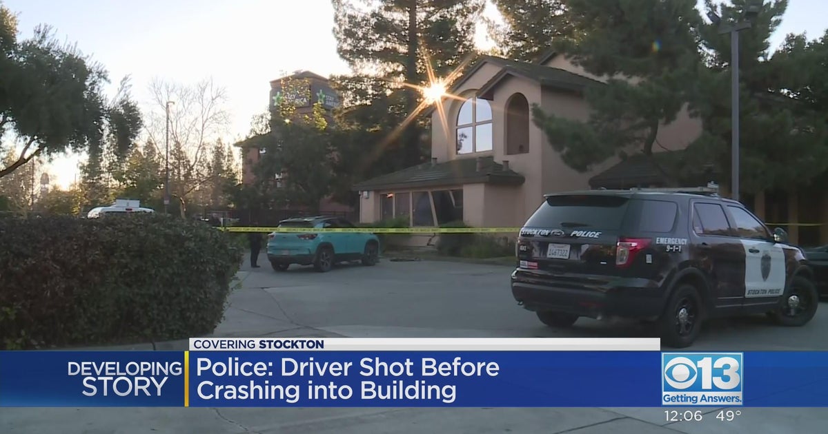 Stockton crash victim found with fatal gunshot wound CBS Sacramento