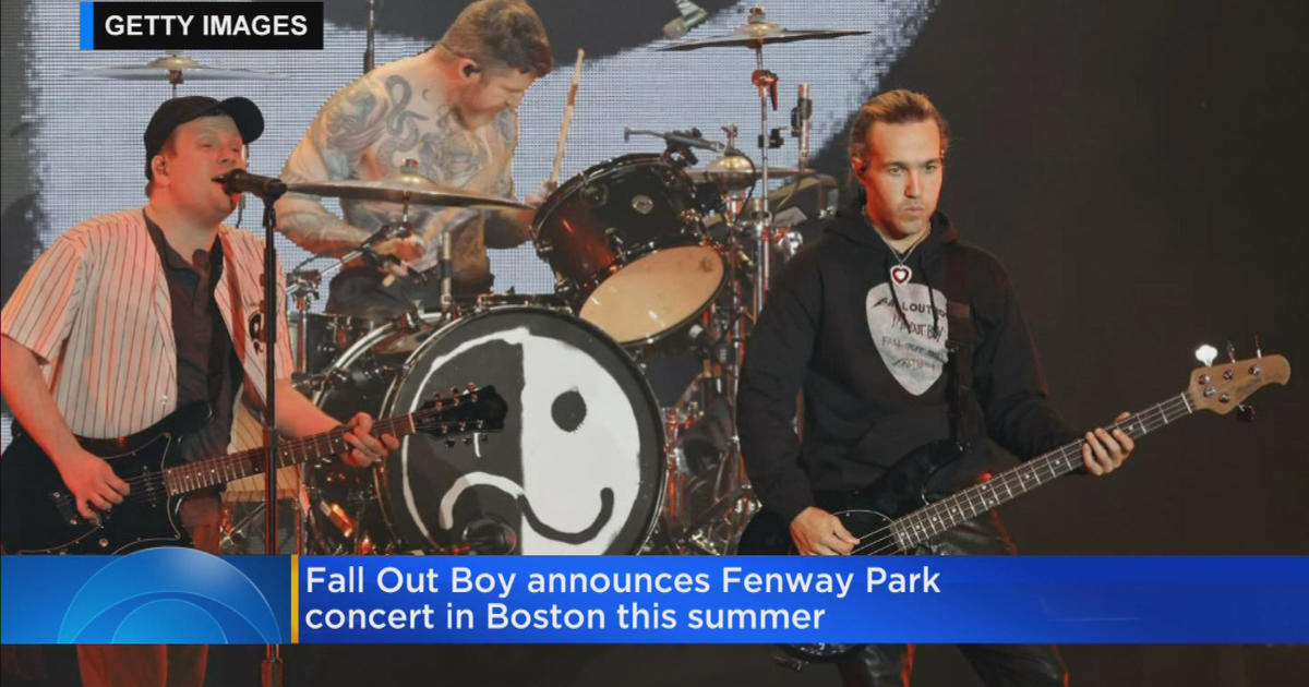Fall Out Boy coming to Fenway CBS Boston