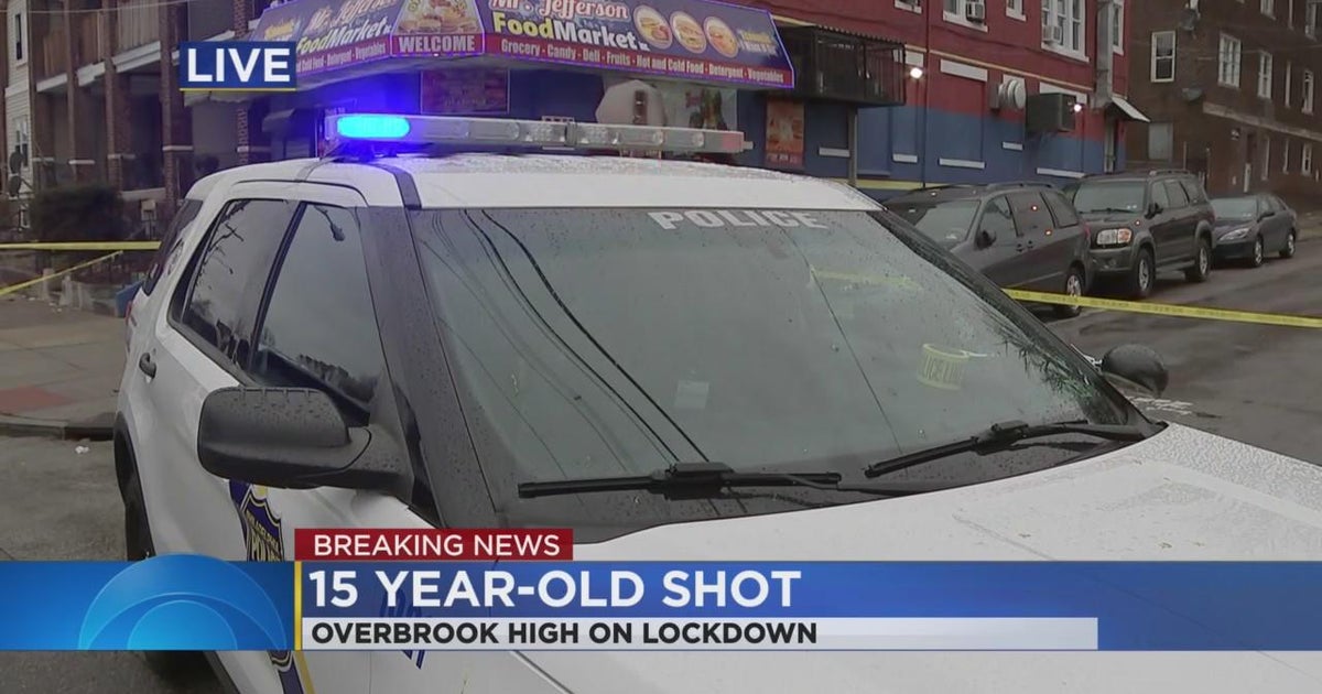Lockdown lifted after shooting that injured teen near high school - CBS ...