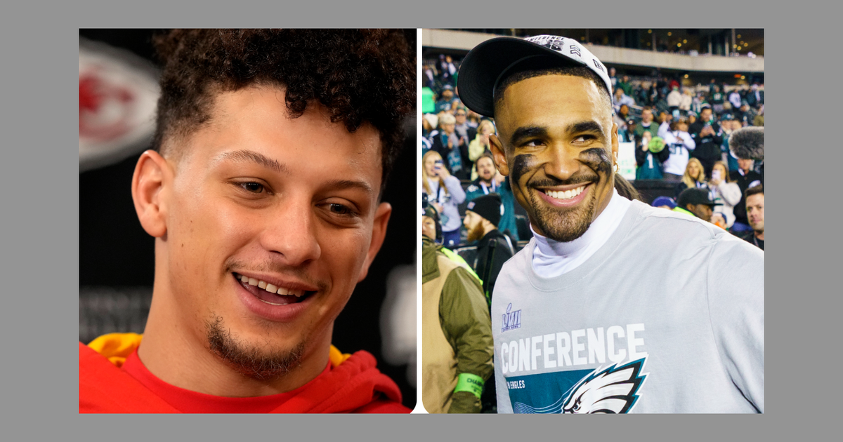 Hurts, Mahomes first Black QBs facing off in a Super Bowl CBS