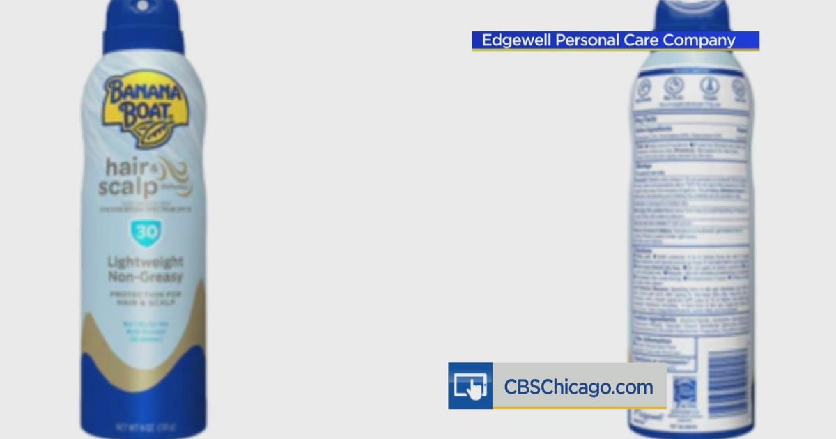 Banana Boat sunscreen expands recall over benzene concerns CBS Chicago