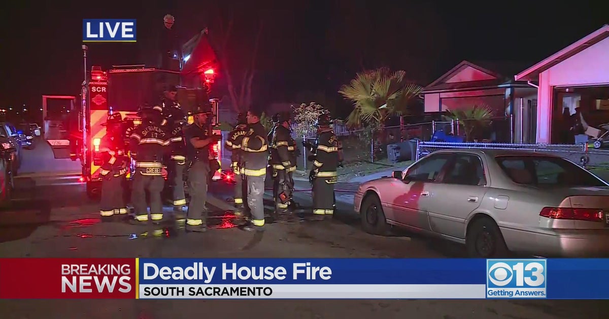 House fire turns deadly in south Sacramento - CBS Sacramento