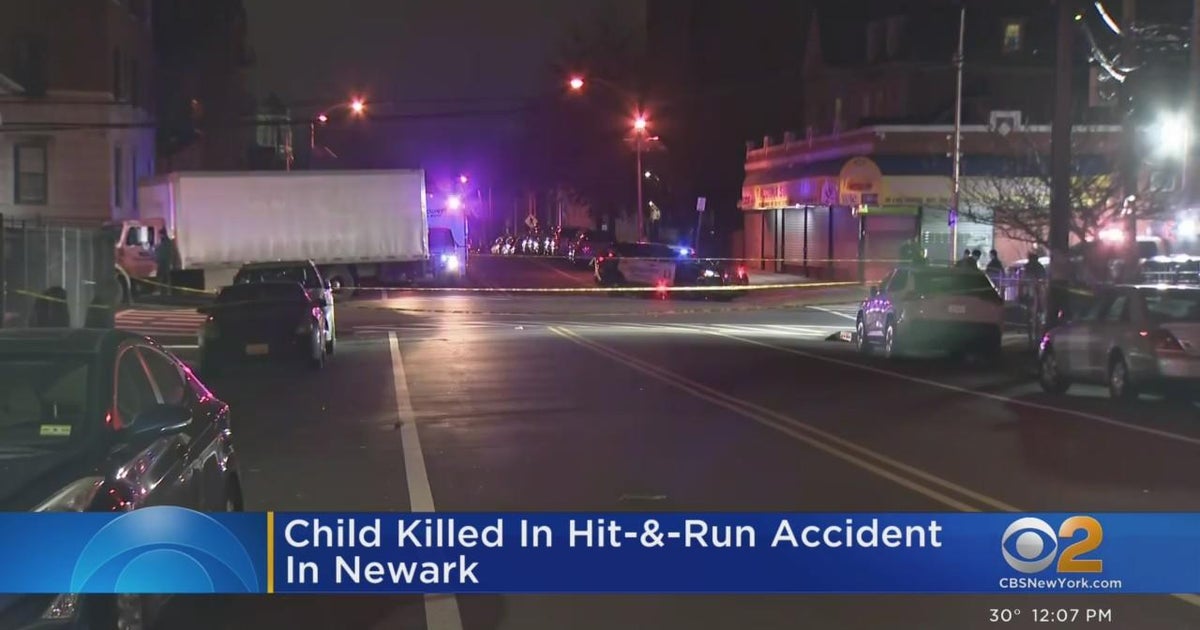 5-year-old girl killed by car in Newark - CBS New York