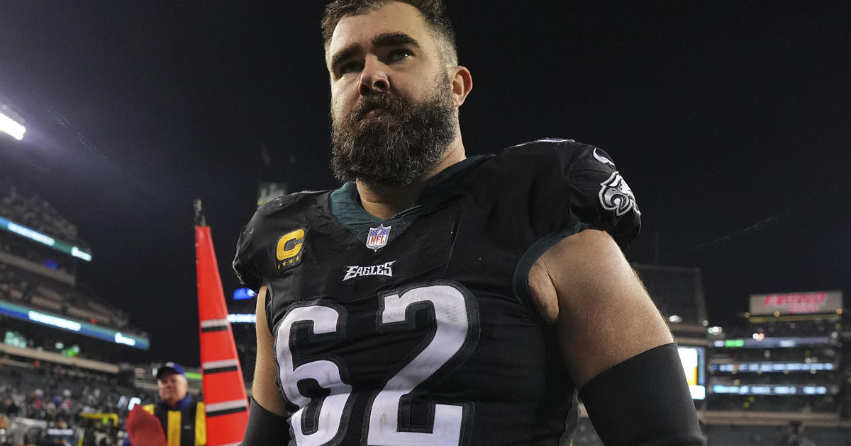 Philadelphia Eagles player Jason Kelce says pregnant wife Kylie will bring her OB-GYN to the Super Bowl