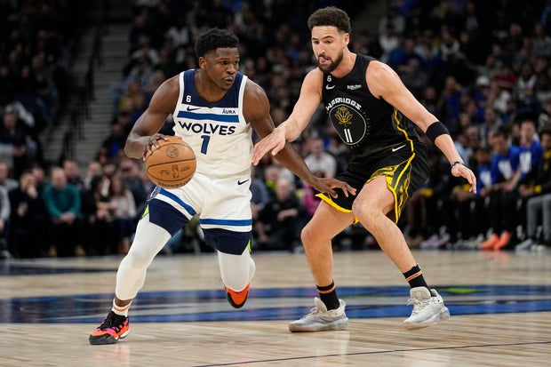 Warriors Timberwolves Basketball 
