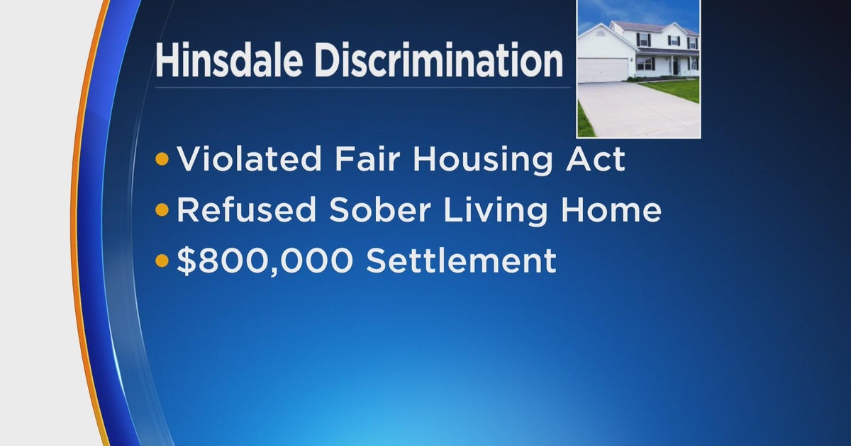 Hinsdale paying thousands in housing discrimination settlement CBS
