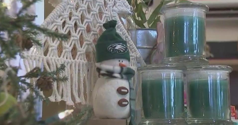 Looking for Eaglesinspired candles? This Bucks County shop has you