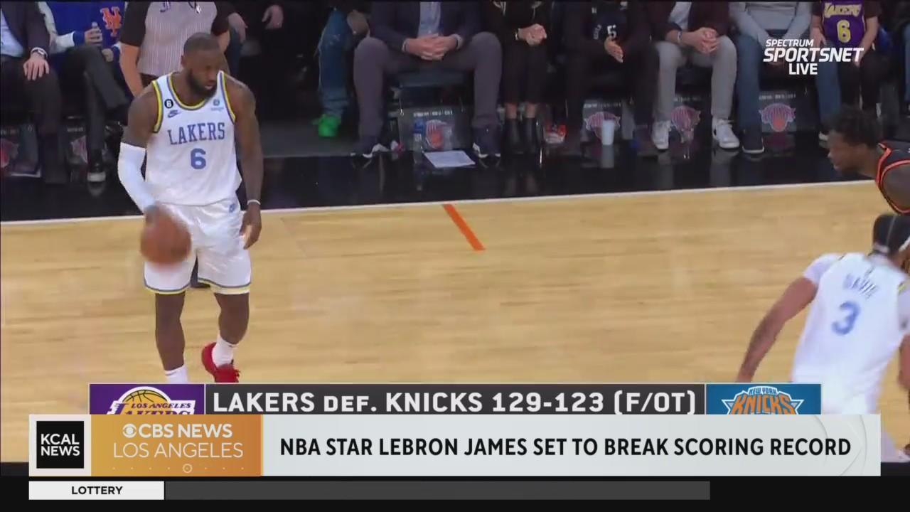LeBron James breaks NBA scoring record: Live updates - Los Angeles