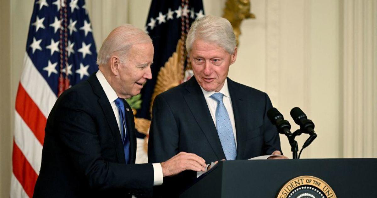 Bill Clinton returns to White House to mark 30th anniversary of Family and Medical Leave Act