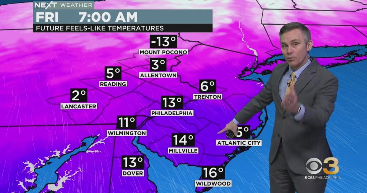 NEXT Weather: Frigid Friday - CBS Philadelphia