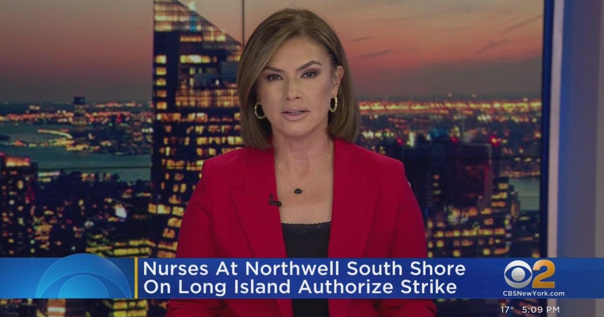 Nurses at Northwell South Shore on Long Island authorize strike CBS