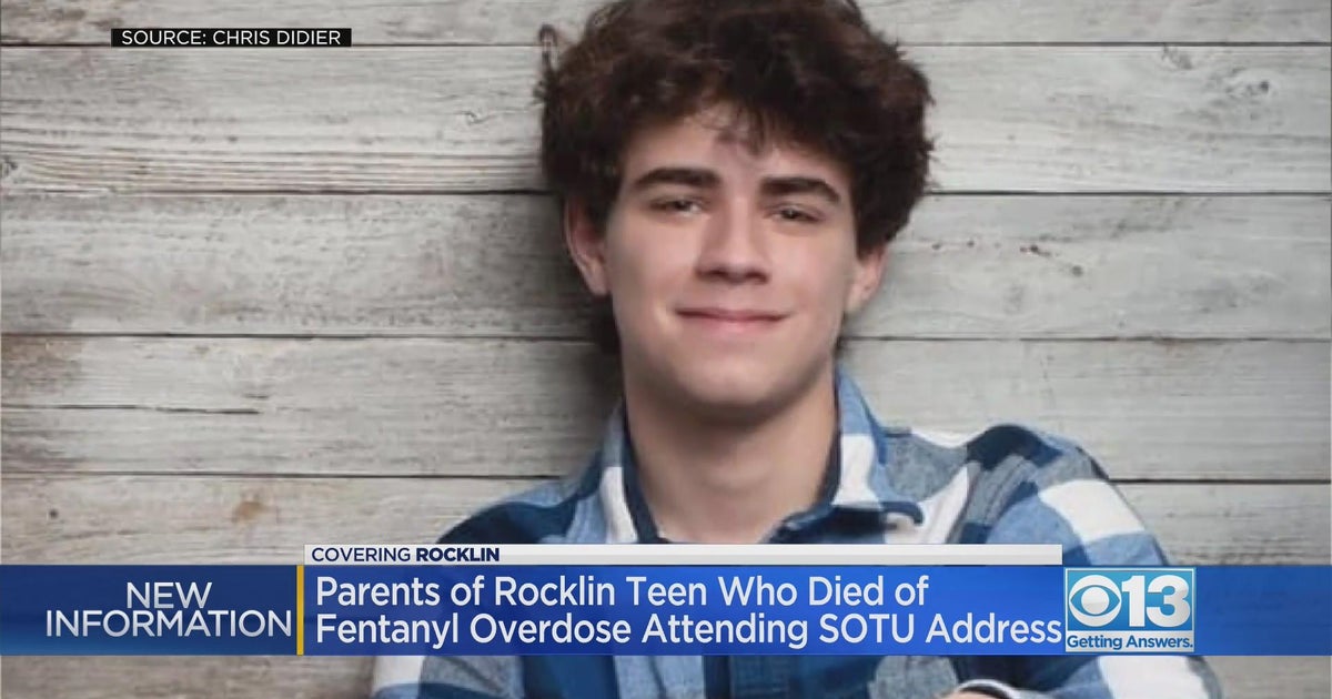 Parents of Rocklin teen who died of fentanty overdose attending State of the Union address