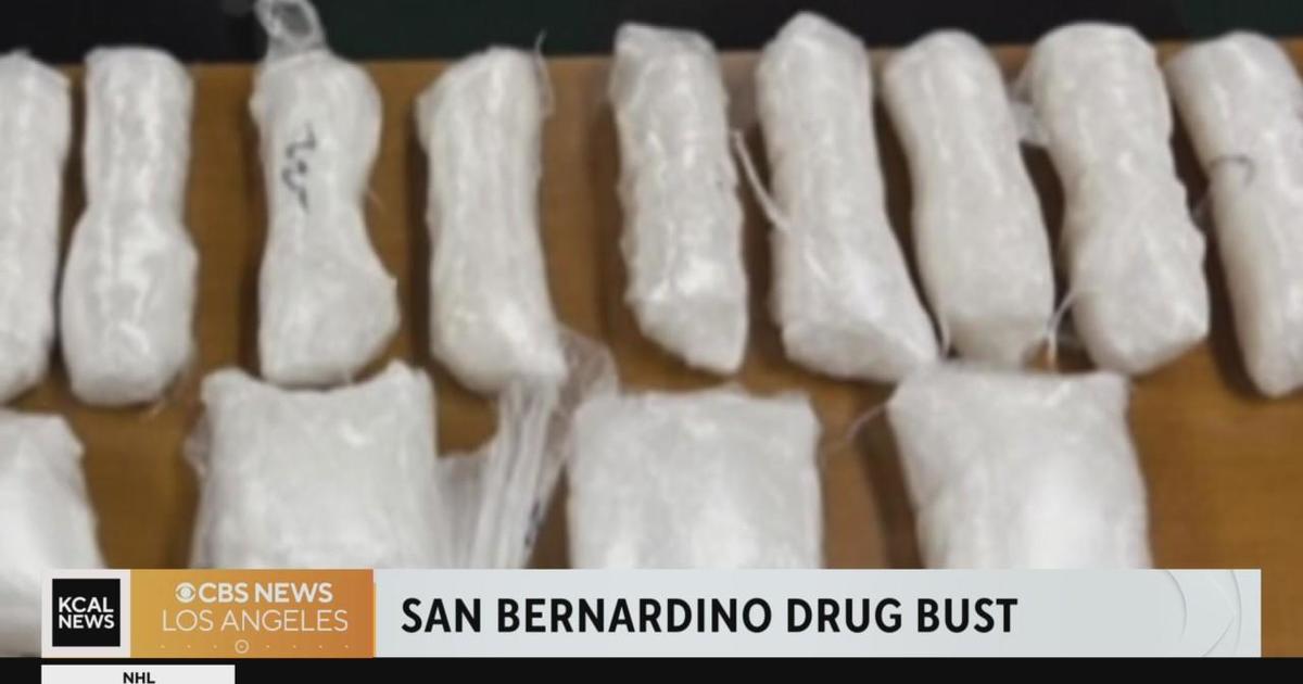 2 arrested in San Bernardino drug bust CBS Los Angeles