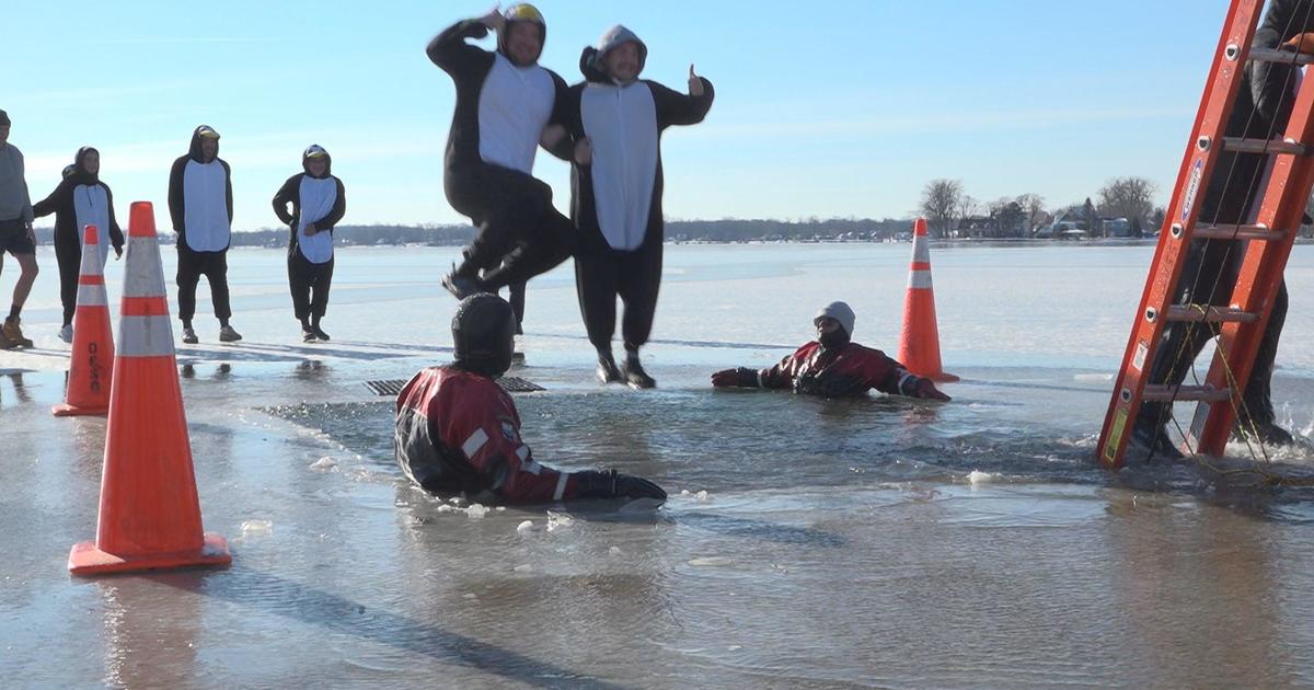 Oakland County Polar Plunge has big turnout from law enforcement CBS