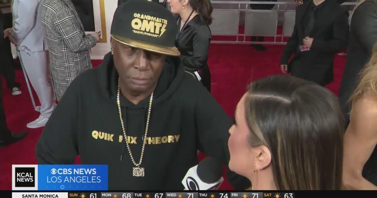 Grammys Red Carpet Grandmaster Flash CBS Los Angeles